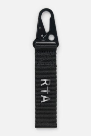 ORA KEYCHAIN | BLACK SILVER