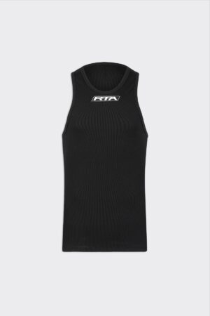 MOTO PATCH TANK TOP | BLACK